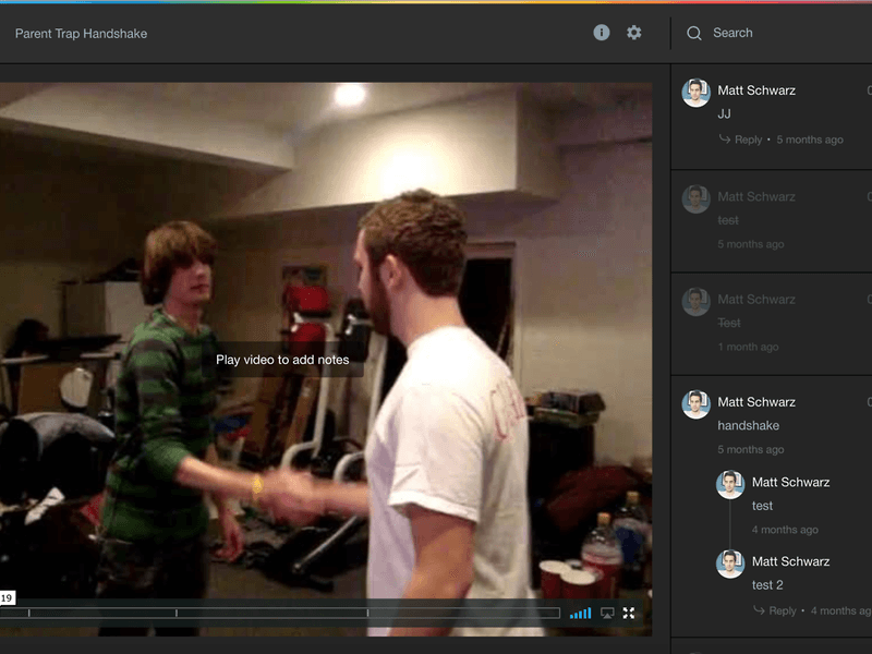 As part of Vimeo’s PRO feature set I helped build a fully responsive video annotation web…